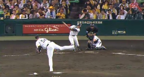 ７回表３大崎タイムリーヒット (3)