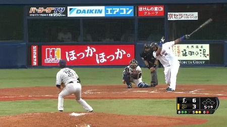 5回裏1ペーニャ三振