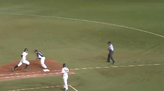 5回裏1三者凡退 (2)