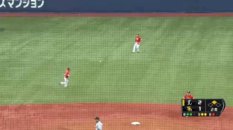 2回表3森本盗塁炭谷タイムリー (2)