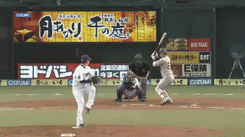 ５回表１三振 (1)