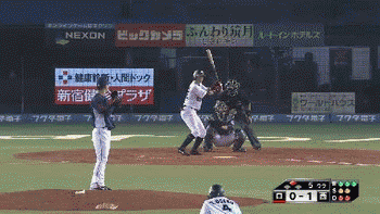 ５回裏２十亀 (1)