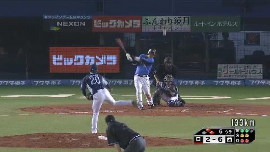 6回裏4高濱タイムリー (1)