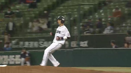 ３回裏１熊代ヒット