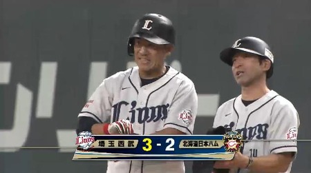 5回表3脇谷タイムリー内野安打 (3)
