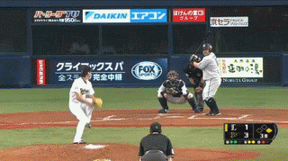 3回表1中村2ラン (1)