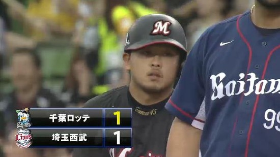 ５回表３田村タイムリー同点 (4)