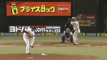 4回表1中島三振