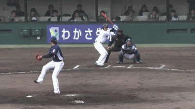 6回裏２岡田ショートゴロ