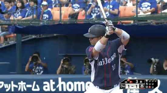 ３回表３森タイムリー (1)