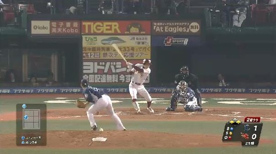 ２回裏２岡島２点タイムリー (2)