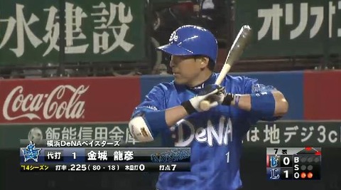 7回表3金城1ゴロ (3)