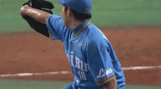 ５回裏２長谷川三振 (1)