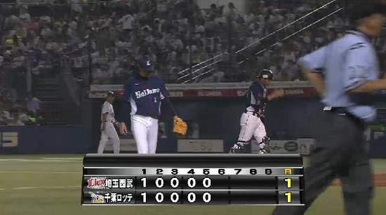 5回裏1三者凡退 (3)