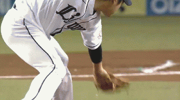 1回表２バント処理