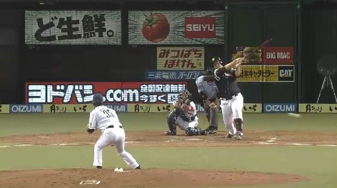 3回表2イデホタイムリー同点 (2)