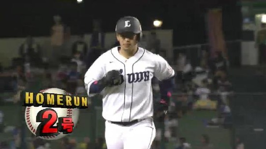 ６回裏１浅村HR (1)