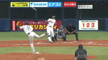 4回裏1糸井ヒット1塁3塁 (2)