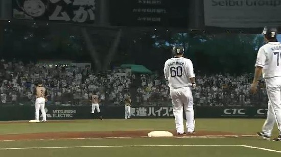 2回裏1中村ヒット
