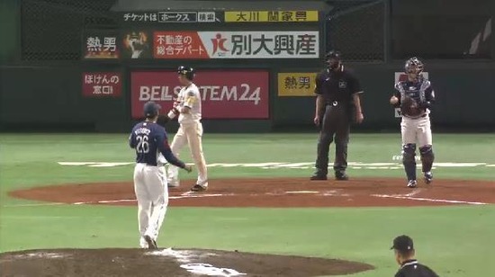 12回裏４敬遠満塁策