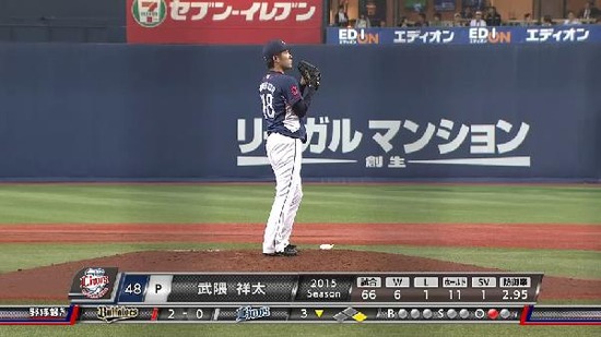 ３回裏１小田ヒット武隈 (3)