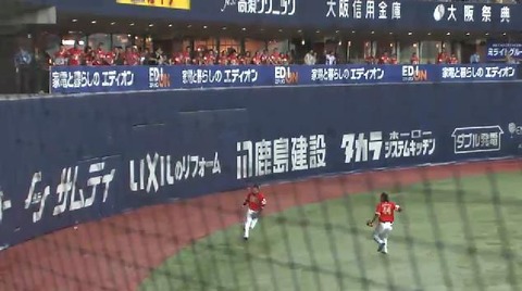 2回表1メヒア浅村連続ヒット (1)