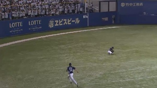 7回裏1清田ライト前脇谷好捕 (3)