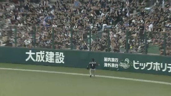 １回裏１浅村２ベース (3)