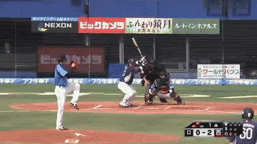 １回表５森２点タイムリー２ベース (1)