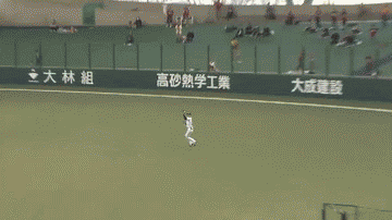 4回表２森本ナイスプレー