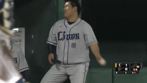 ８回裏３森初打席 (4)