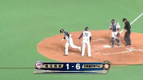 ３回裏大野HR (1)