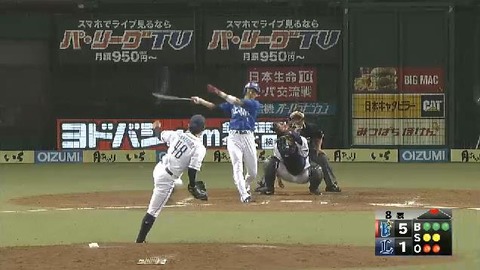 8回表武隈ナイスピッチング