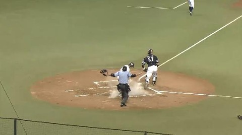 1回裏1栗山四球、中村タイムリー2ベース (1)