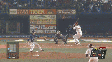 ４回裏１炭谷ナイスプレー