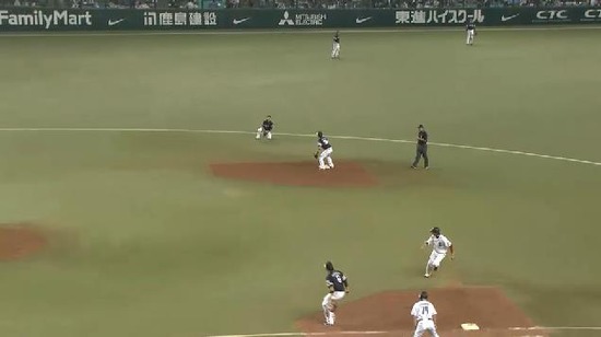 10回裏1金子ヒット