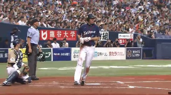 ３回表３脇谷タイムリー (2)