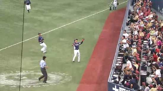 ５回裏２三者凡退 (2)