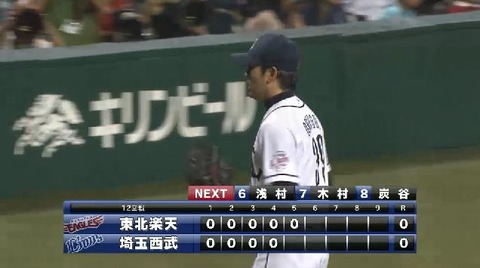 5回表1中郷無失点 (2)