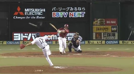 3回表3松井稼頭央2点タイムリー (3)