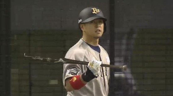 1回表1二塁中島2ゴロ (2)