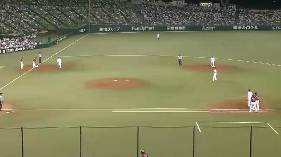 ７回表１連打ノーアウト１塁３塁 (3)