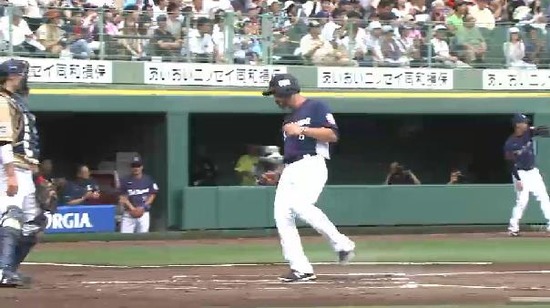 ２回表３秋山タイムリー (2)