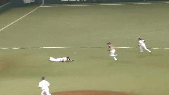 ６回表３レアードタイムリー (3)