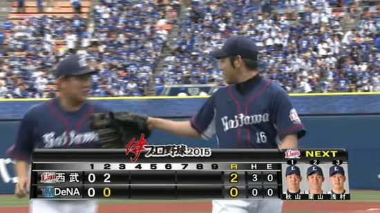 ２回裏１雄星 (2)