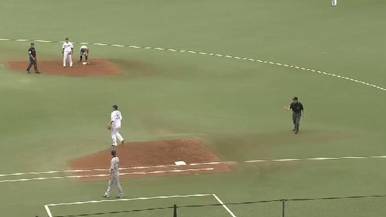 ３回表１ヒットバント２塁