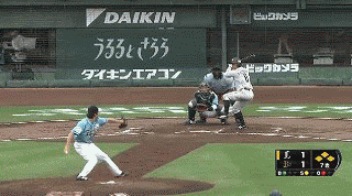 ７回表３渡辺タイムリーヒット (1)