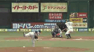 ７回裏２浅村２ベース