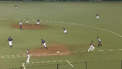 11回表3増井セカンドゴロ (2)