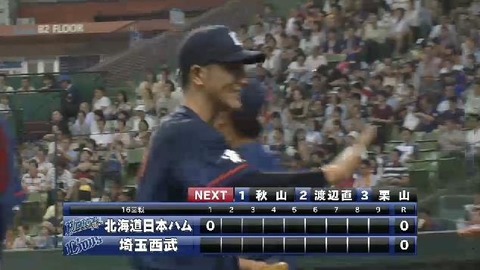 1回表4小谷野三振 (2)